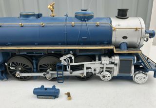 CNJ Blue Comet G Scale Aristo - Craft 4 - 6 - 2 Pacific Steam Locomotive 3
