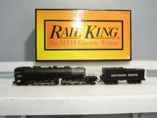 Huge Mth Railking 30 - 1144 - 1 S.  P.  Cab Forward Looks Perfect In O.  B.  W/protosounds