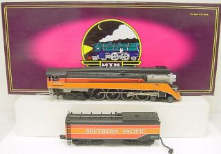 Mth 20 - 3029 - 1 Southern Pacific 4 - 8 - 4 Gs - 4 Die - Cast Steam Loco & Tender W/ps Ln