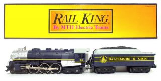 Railking Mth O Baltimore Ohio B&o 4 - 6 - 4 Steam Engine Locomotive Tender 30 - 1233 - 1