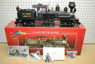 Bachmann Spectrum 81198 Ely - Thomas 36 Ton 2 - Truck Shay Locomotive G - Scale