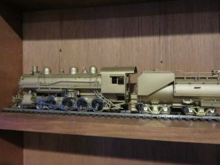 Westside Models Brass Sp Tw - 8 4 - 6 - 0 Steam Loco & Tender Dc
