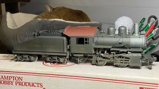 O Scale 2 - Rail BRASS Baltimore & Ohio 0 - 4 - 0 Steam Locomotive Custom Paint 2