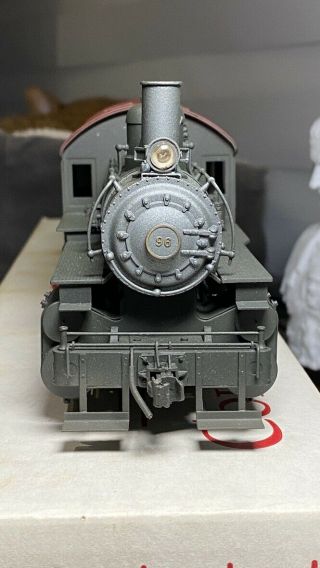 O Scale 2 - Rail BRASS Baltimore & Ohio 0 - 4 - 0 Steam Locomotive Custom Paint 3