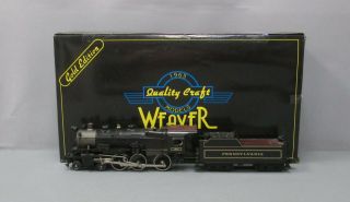 Weaver 1961 Brass Pennsylvania 4 - 6 - 0 G - 5 Steam Loco & Tender - 3 Rail Ex/box
