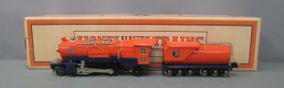 Mth 11 - 6063 - 1 O Gauge Lionel Lines Tinplate 263e Locomotive & Tender W/ Ps 3.  0
