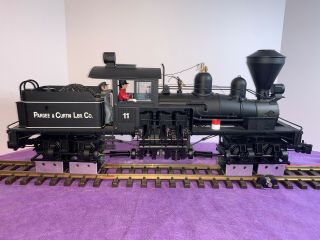 Bachmann Spectrum 36 Ton G Scale Two - Truck Shay Steam Locomotive No.  81196
