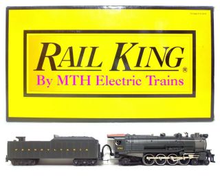 Railking Mth O Pennsylvania 4 - 8 - 2 M1a Mountain Steam Engine Locomotive 30 - 1168 - 1