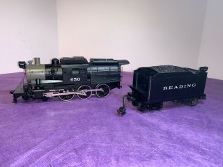 Mth Railking 30 - 1141 - 0 Reading Camelback Steam Engine Cab 650