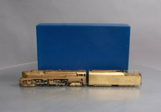 Alco S - 118 Ho Scale Brass Pennsylvania T - 1 4 - 4 - 4 - 4 Steam Loco & Tender/box