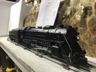 Lionel 736 (2 - 8 - 4) Berkshire Locomotive W/2046w - 50 Tender