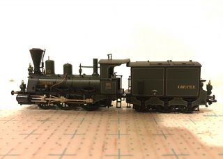 Marklin Märklin Ho Scale 3497 Steam Locomotive With Tender - B Vi - K.  Bay.  Sts.  B