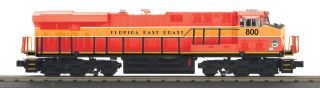 Mth 30 - 20311 - 1 O Florida East Coast Es44ac Imperial Diesel W/ P - S 3 800 Ex/box