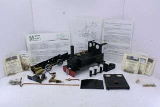 Mss 1 Gauge G Gauge Live Steam Side Tank Locomotive Kit Black