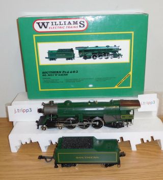 Williams Electric Trains 5013 Southern Ps - 4 4 - 6 - 2 Steam Engine Locomotive Brass