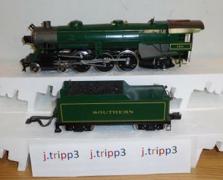 WILLIAMS ELECTRIC TRAINS 5013 SOUTHERN PS - 4 4 - 6 - 2 STEAM ENGINE LOCOMOTIVE BRASS 2
