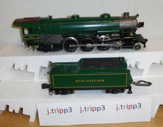WILLIAMS ELECTRIC TRAINS 5013 SOUTHERN PS - 4 4 - 6 - 2 STEAM ENGINE LOCOMOTIVE BRASS 3