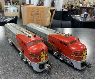 Lionel Trains No.  2343 “o” Gauge Twin Diesel Magne Traction