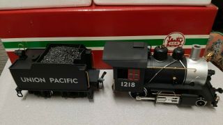 Lgb 20232 Union Pacific 2 - 4 - 0 Steam Locomotive & Tender W/sound