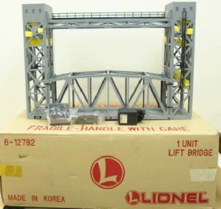 Lionel 6 - 12782 Operating Lift Bridge W/bell & Lights Ln/box