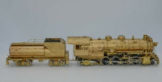 Northwest Short Line Ho/brass D.  &i.  R.  Railway 2 - 8 - 2 Locomotive W/ Tender,  Boxed