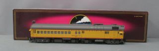 Mth 20 - 2242 - 1 Union Pacific Dc - 3 Rail Inspection Car With Ps2 Ex/box