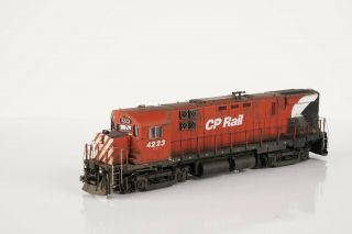 Atlas Mlw C424 Canadian Pacific Cp Rail 4223 Kitbashed Non - Powered Unpowered Ho