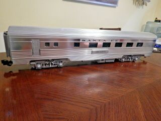 Aristo Craft Trains G Scale Santa Fe Corrugated Aluminum Dinning Car