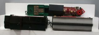 Kalamazoo G Scale MCRR 4 - 4 - 0 Steam Locomotive Set/Box 3