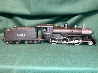 Lionel Tmcc Wabash 2 - 6 - 0 Mogul Steam Locomotive & Tender - 6 - 38018