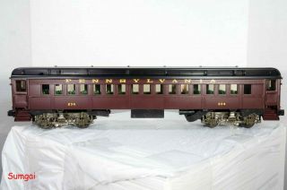 Sunset Models 3rd Rail Brass Pennsylvania P54 Passenger Commuter Car 234 Lnib