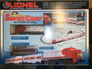 Lionel 6 - 11739 - O27 Santa Fe Chief Box Set - Complete