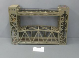 Lionel 6 - 12782 Operating Lift Bridge With Bell & Lights