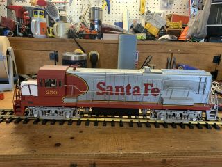 Aristo Craft Trains Santa Fe Ge U25 - B Locomotive Art - 22110 G Scale