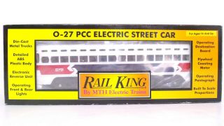 Railking Mth Septa Pcc Electric Streetcar Trolley Train Locomotive 30 - 5119 - 1 Ps2
