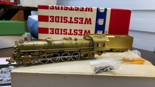 Westside Models Baltimore & Ohio (b&o) T - 3a 4 - 8 - 2 Ho Scale Brass Locomotive Ob