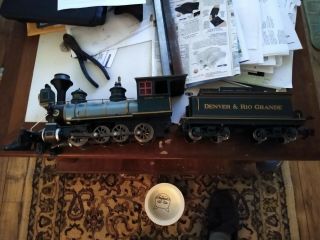 Aristo - Craft 80214 G Scale Pennsylvania C - 16 2 - 8 - 0 Steam Locomotive & Tender