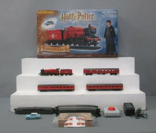 Bachmann 00646 Ho/oo Scale Harry Potter Hogwarts Express Set Ln/box