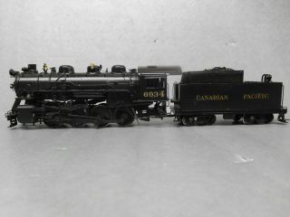 Pfm/united Scale Models Ho Brass B&o Power 0 - 8 - 0 Painted Canadian Pacific 6934