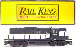 Mth Railking O Pennsylvania Prr Gp - 9 Diesel Engine Locomotive 20 - 2980 - 1 Ps2.  0