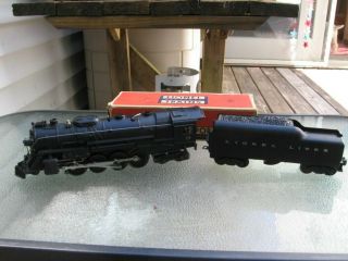 Lionel Postwar 726rr Berkshire Locomotive & 2046w Whistle Tender (ob)