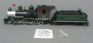 Bachmann 81098 Et&wnc 4 - 6 - 0 Steam Locomotive & Tender Ex