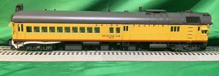 Mth 20 - 2242 - 1 Union Pacific Dc - 3 Rail Inspection Car With Protosound 2.  0