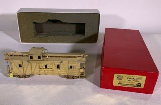 Westside Models Western Pacific Brass Caboose Car Ho Scale In The Box