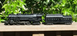 Lionel 2046 4 - 6 - 4 Locomotive Engine W/ Lionel Lines 2046w Tender O Scale Gauge