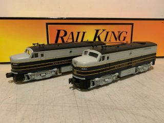 Mth 30 - 2174 - 1 Baltimore & Ohio Fa - 2 Aa Diesel Set,  3 Rail,  Proto - Sound Ln/box