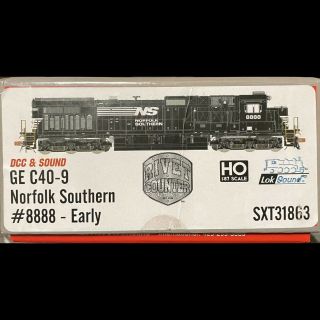 Scaletrains Rivet Counter Sxt31863 Norfolk Southern 8888 Ge C40 - 9 Dcc/sound