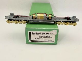 Overland Models Ho Brass Omi 5360 Emd Sd60 Rail Power Drive System W Box