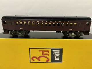 Sunset 3rd Rail O Scale 2 - Rail Pennsylvania Prr P54 Commuter Car W Box