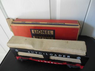 Lionel Postwar 6414 Evans Auto Loader With Cars In Sleeves,  C8,  Box